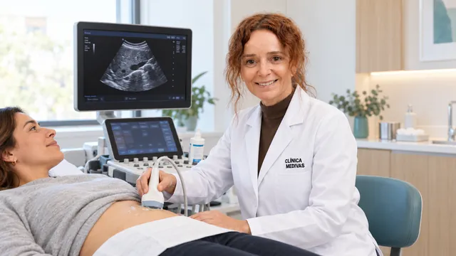 Radiology and ultrasound | Dra. Susana L. Bordegaray Pérez | Clínica Medivás Madrid Dra. Susana L. Bordegaray Pérez in a consultation about radiology and ultrasound at Clínica Medivás Madrid