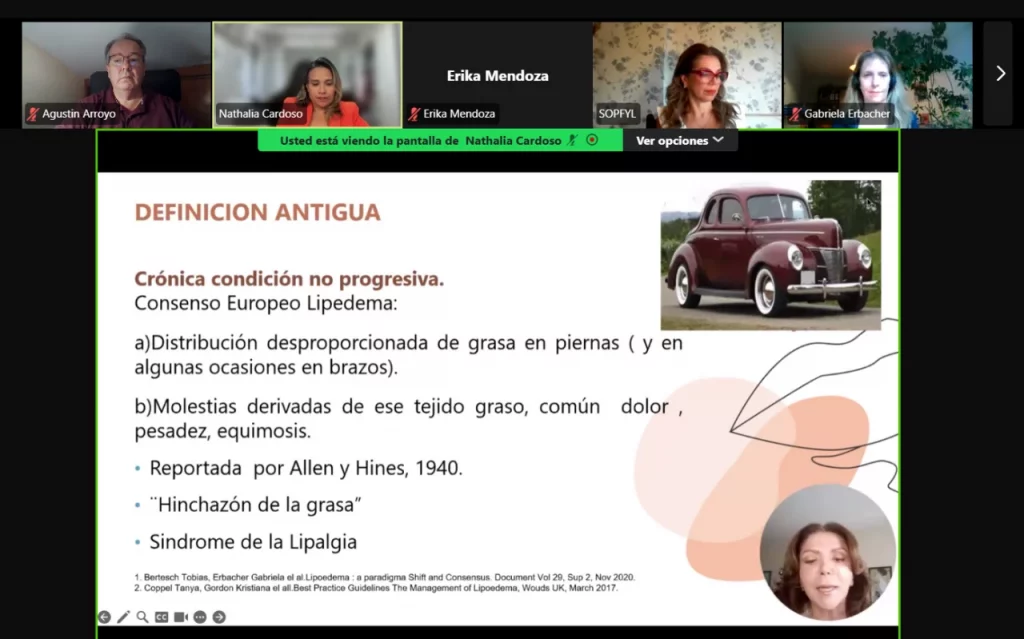 Éxito en la Webinar sobre Lipedema con la participación del Dr. Agustín Arroyo