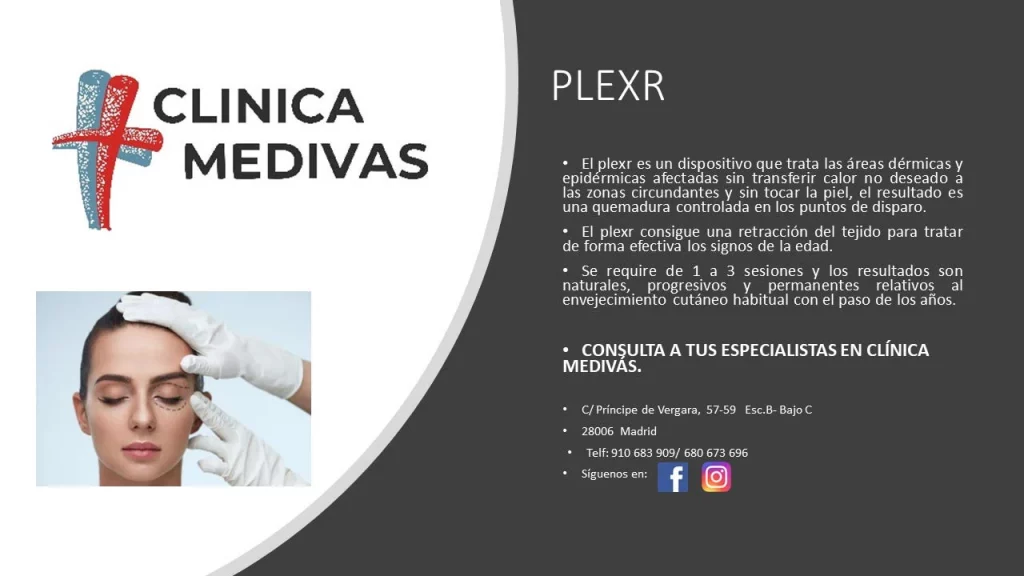 Plexr - dispositivo que trata las áreas dérmicas y epidérmicas | Clínica Medivás Madrid unnamed (1)